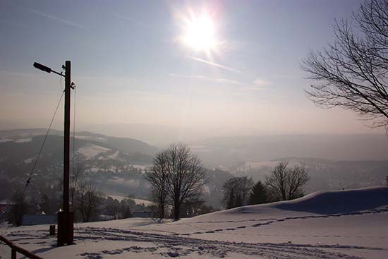 Blick über das obere Vogtland