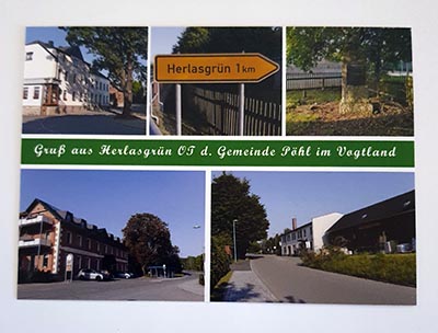 Ansichtskarte Herlasgrün